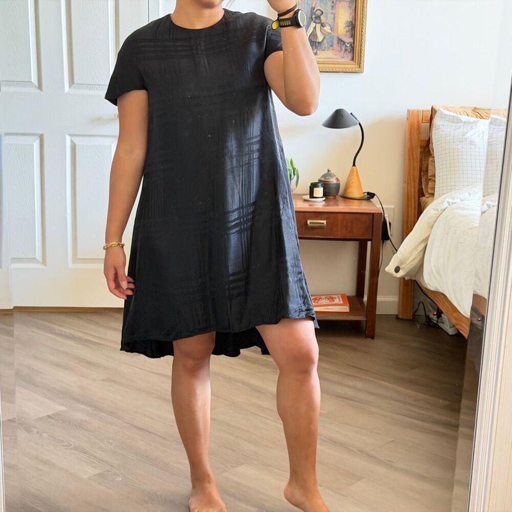 Balenciaga silk mini dress